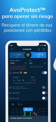 Captura 3 AvaTrade GO: Comercio Online iphone