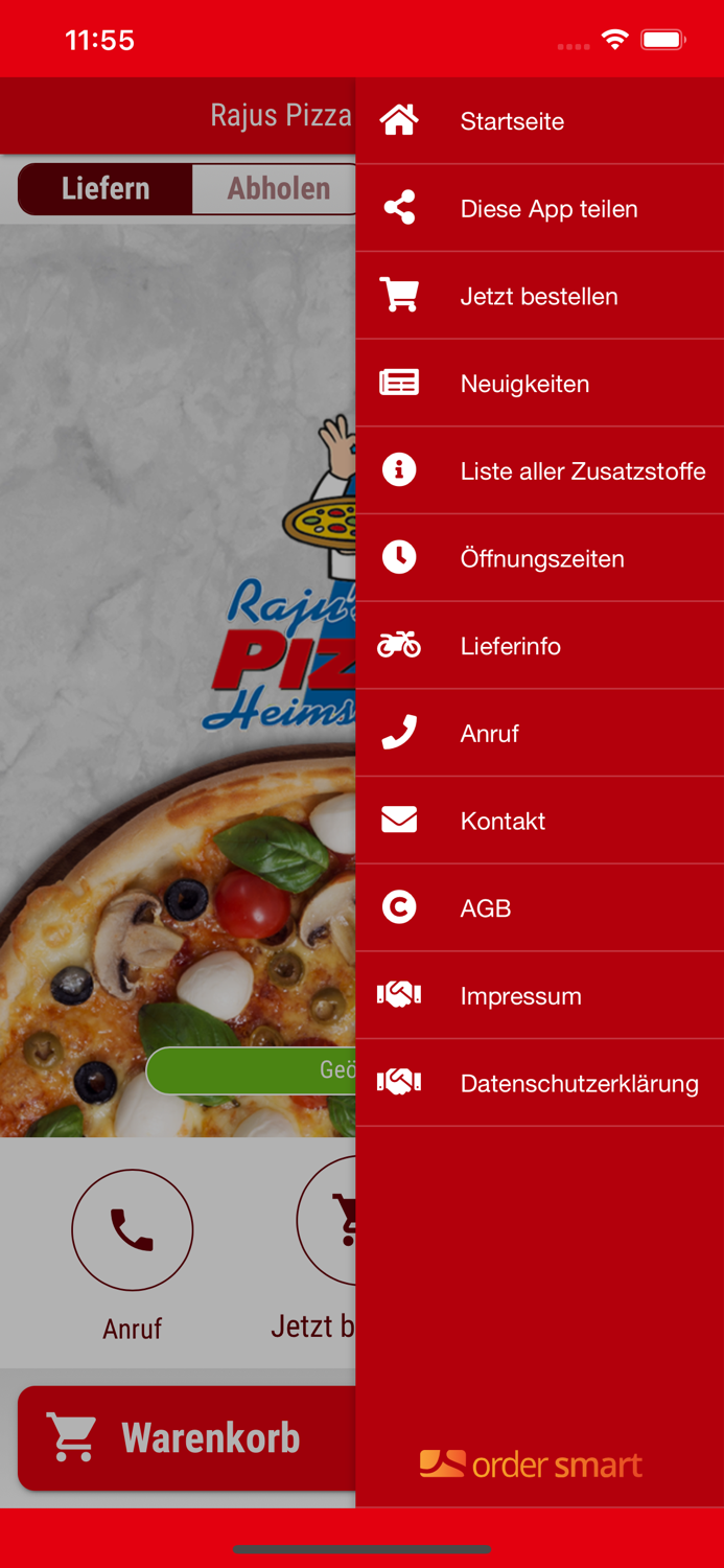 Rajus Pizza Heimservice