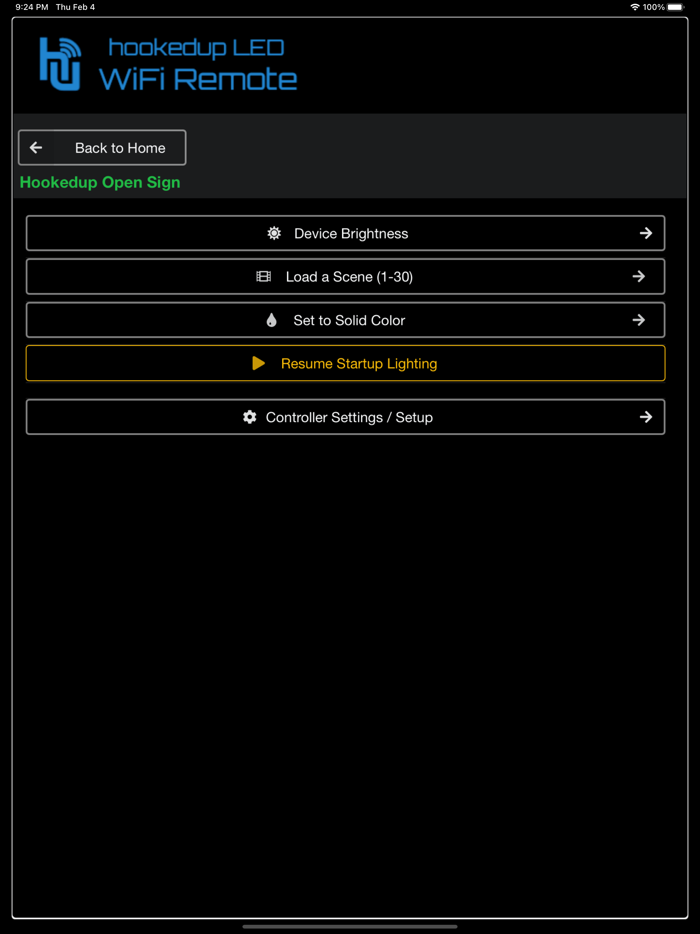 Hookedup WiFi LED Remote