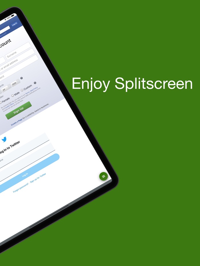 Multiscreen  Split Screen