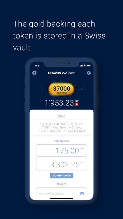 Swiss Gold Token screenshot-3