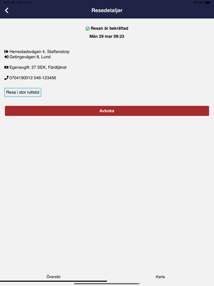 Drip Traveller Staffanstorp