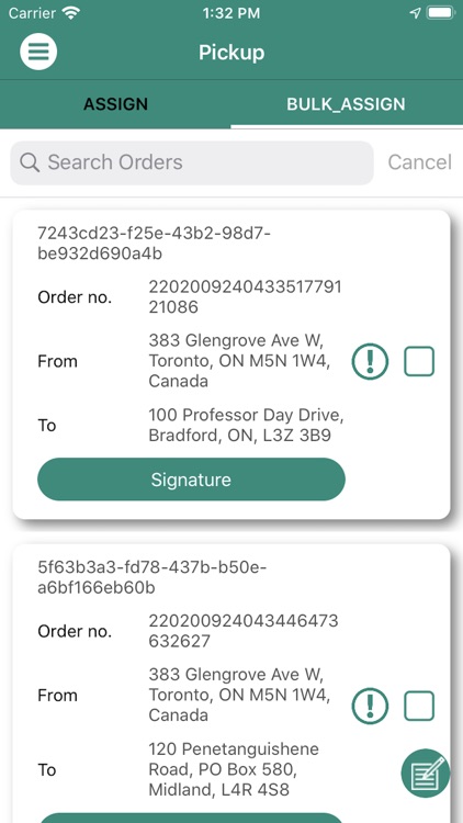 1Courier V2 Driver