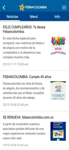 Imágen 1 febancolombia iphone