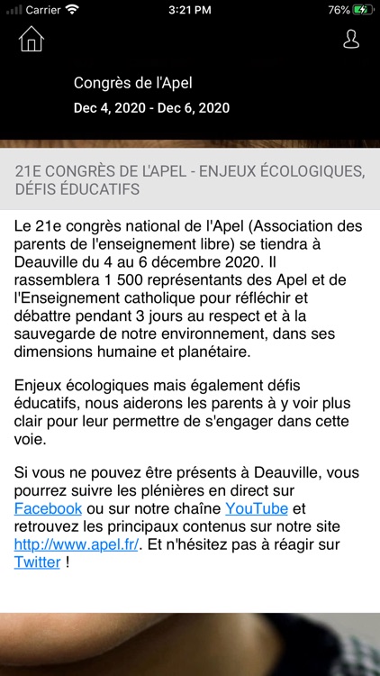 Congrès Apel 2020