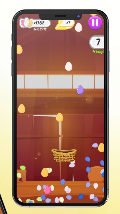 Egg Rain - Collect in basket screenshot-4