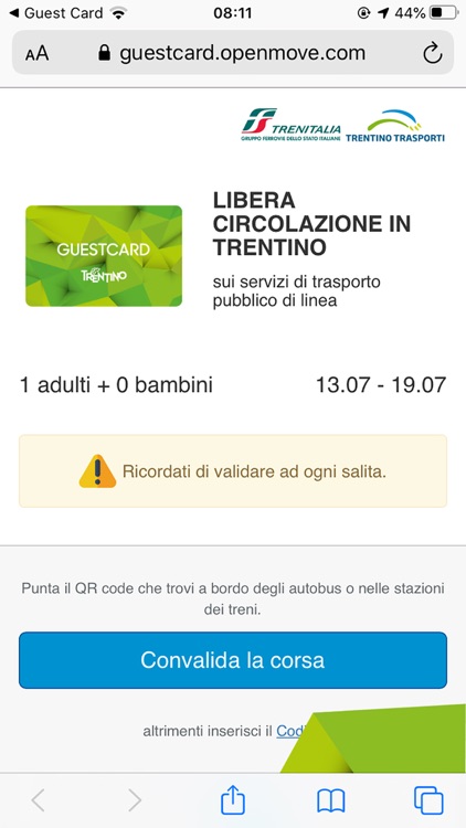 Trentino Guest Card screenshot-6