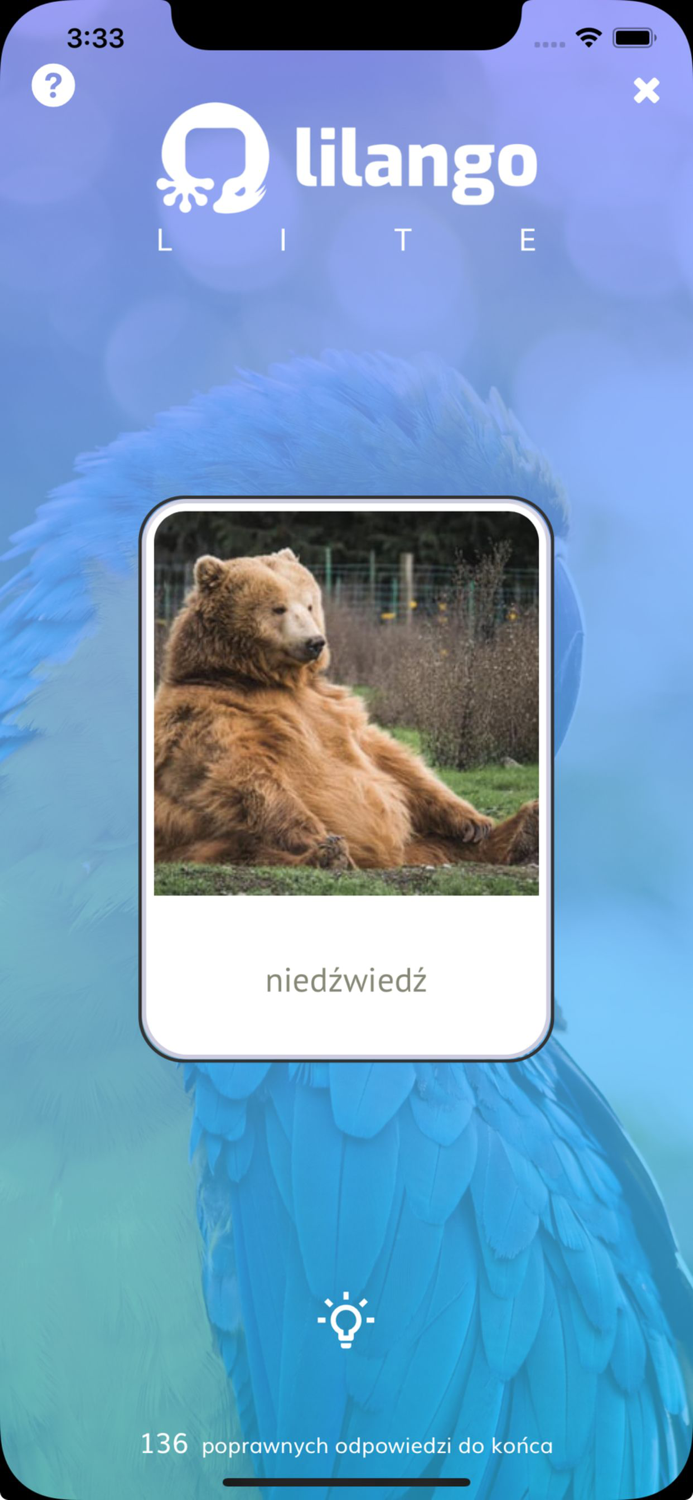 Lilango LITE Fiszki angielskie