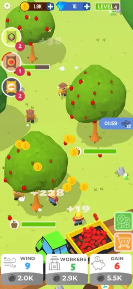 Game screenshot Idle Orchard mod apk