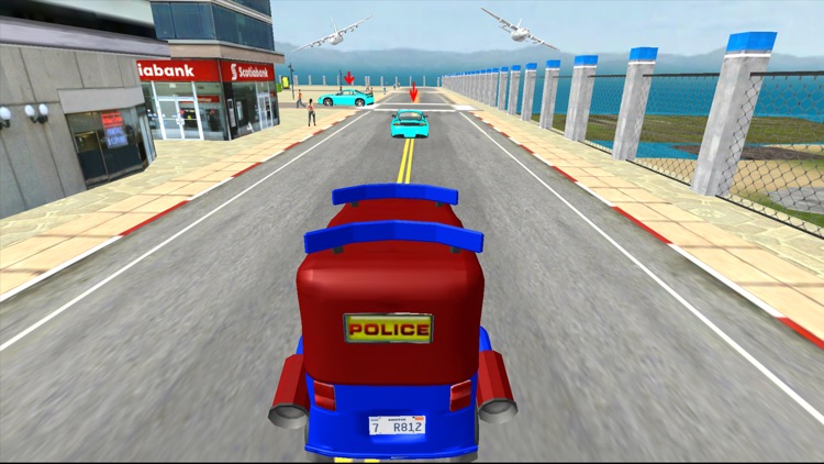 Police Tuk Tuk Transporter screenshot-3