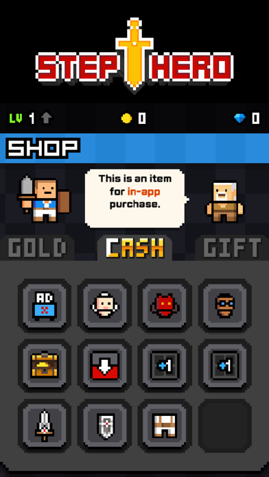 Step Hero screenshot1