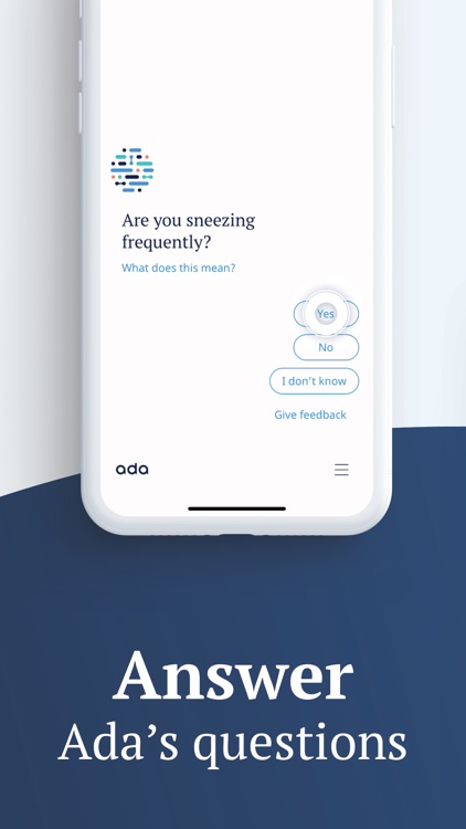 Ada – check your health