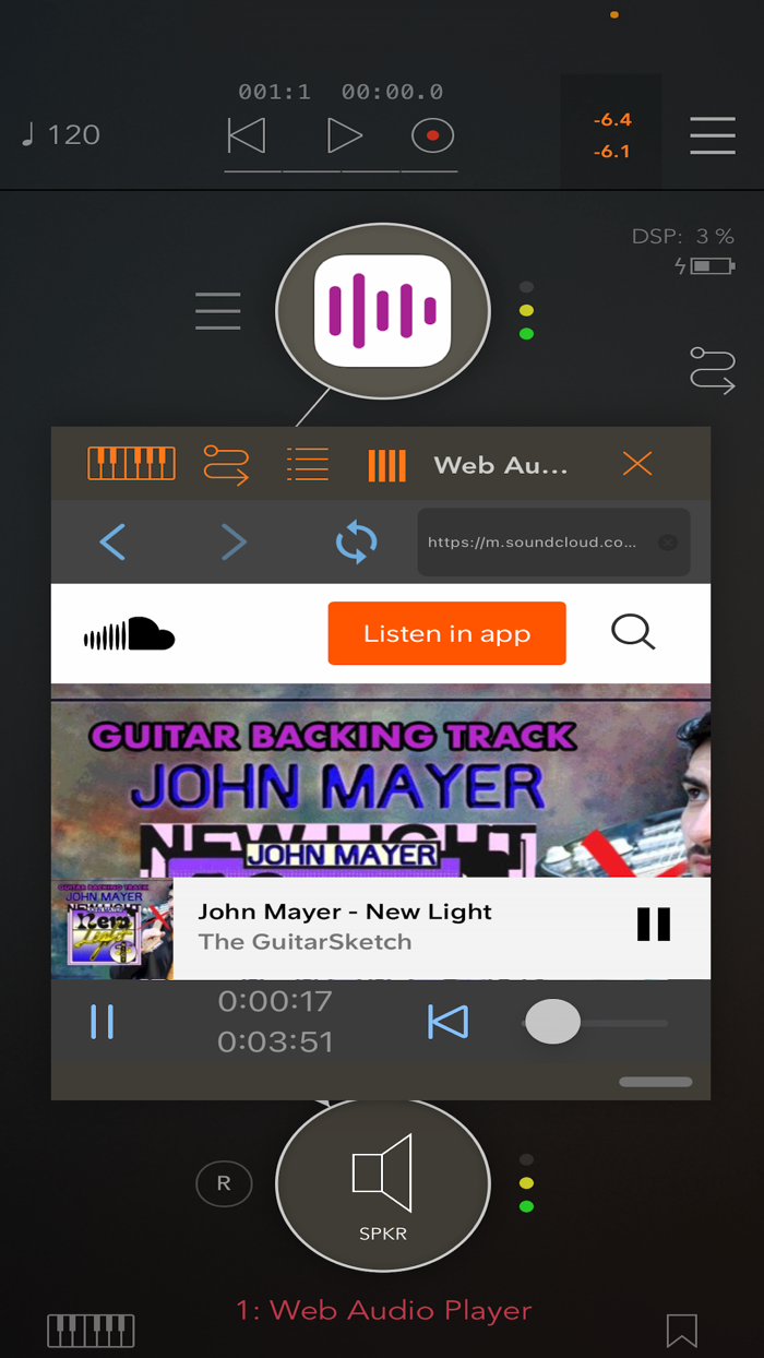 Web Audio Player