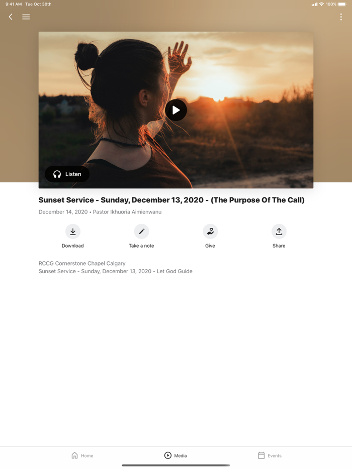 RCCG Cornerstone Chapel