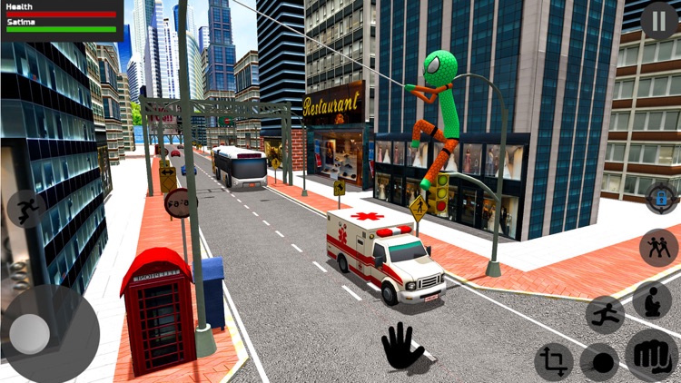 Spider Stickman Crime 1 screenshot-4