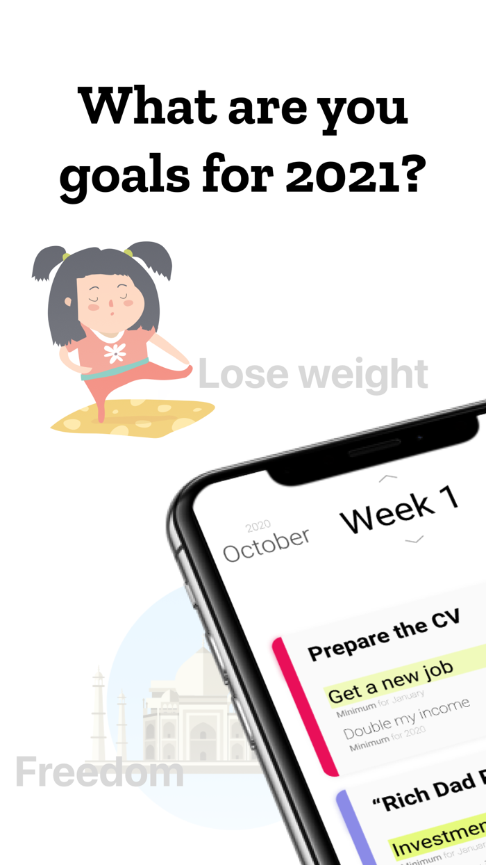 Ubjective – Life Goals Tracker