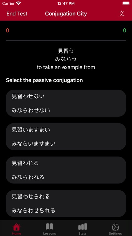 Japanese Conjugation City