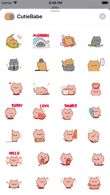 Cutie Babe Stickers pack