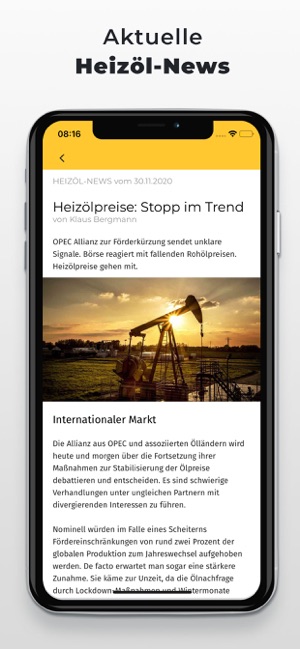 Heizolpreise Im App Store
