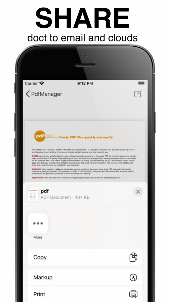 Scanner PDF Scan Document OCR