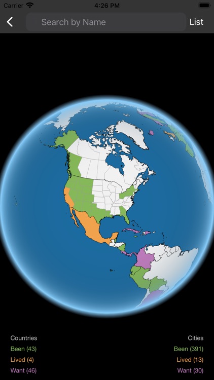 Countries Been