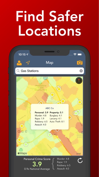 Crime and Place: The Crime App
