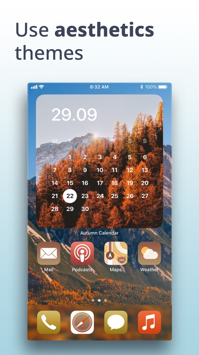 Widget Bar Custom Home Screen