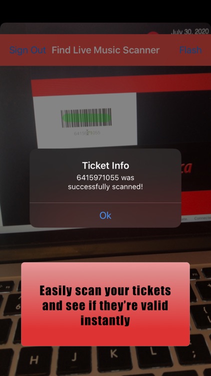 FLM Ticket Scanner