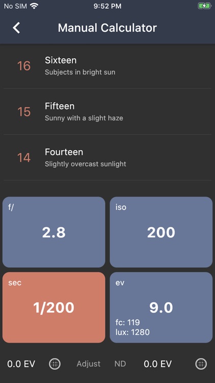 Light Meter - WBPhoto screenshot-3