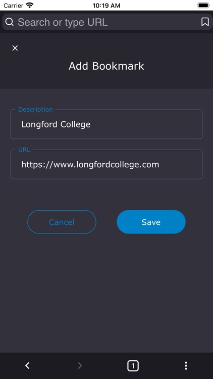 Longford College Browser