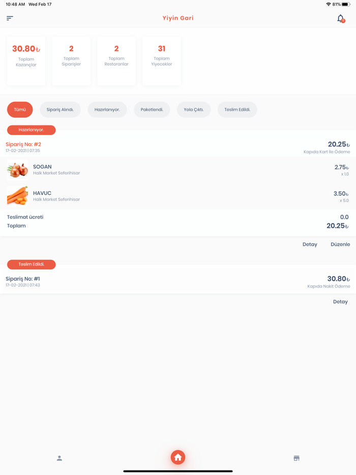 Yiyin Gari Yönetici