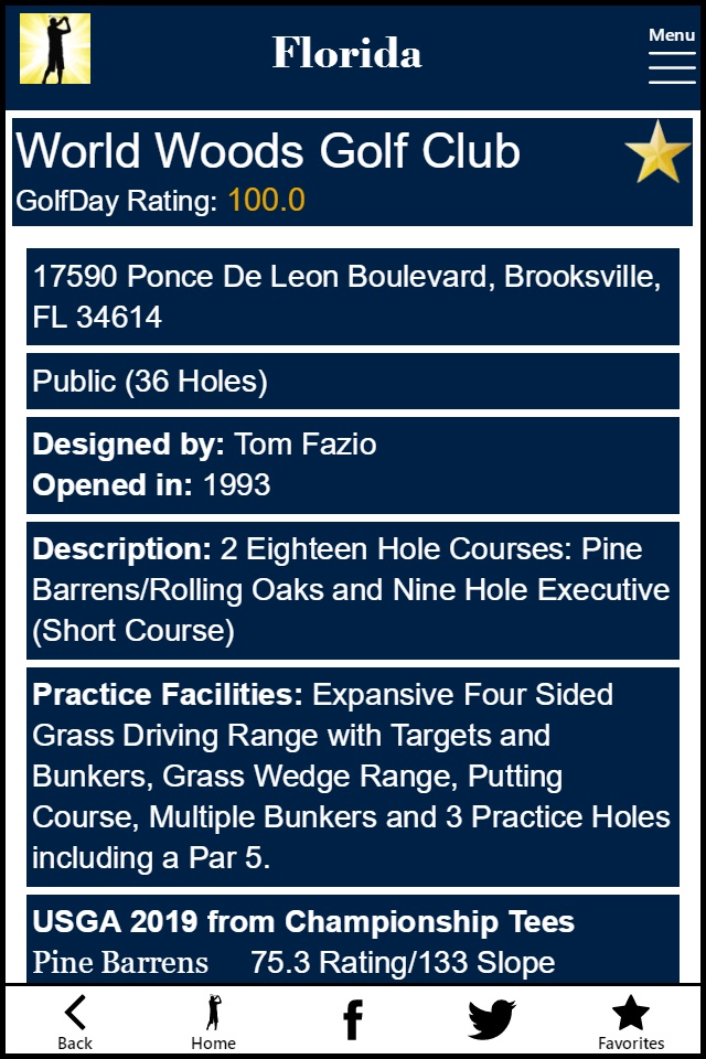 GolfDay Florida screenshot 4