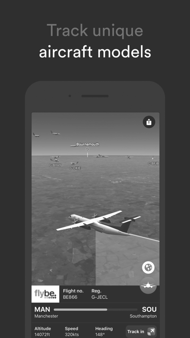 Plane Finder 3Dのおすすめ画像5