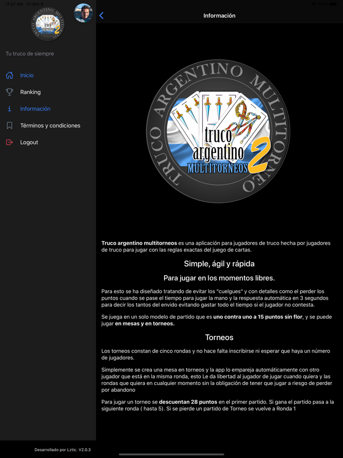 Truco Argentino Multitorneo