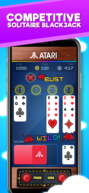 Atari 21 Solitaire Blackjack(圖2)-速報App