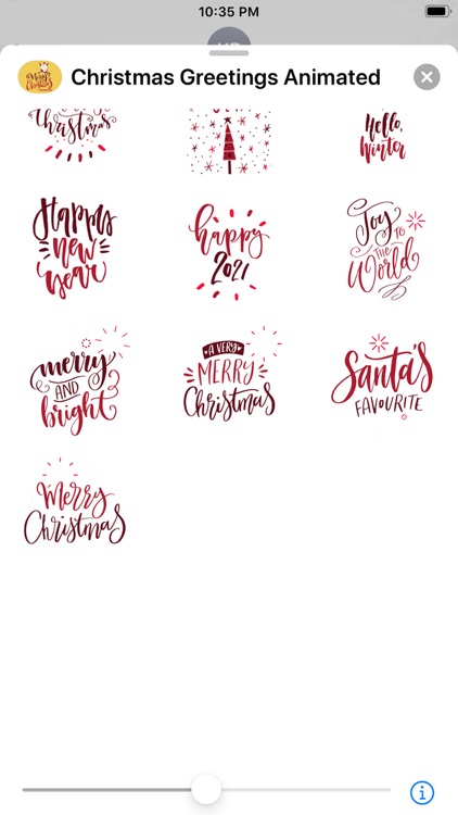Christmas Greetings Animated screenshot-3