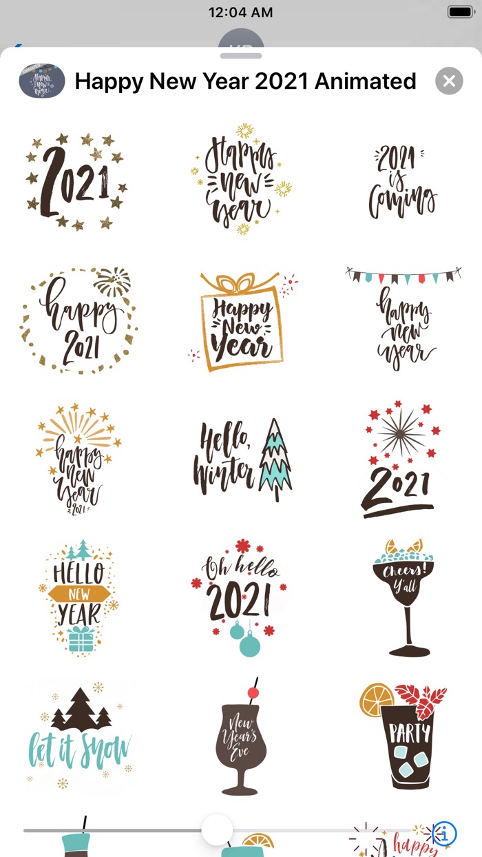 Happy New Year 2021 Animated