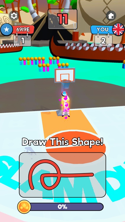 Dribble Dunk 3D screenshot-4