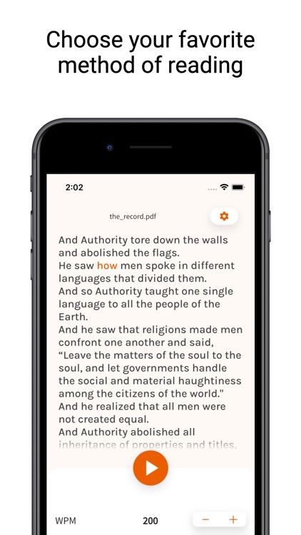 Speed Reader - Book Reader