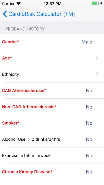 CardioRisk Calculator