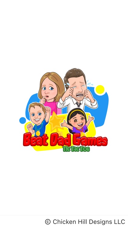 Beat Dad Tic Tac Toe