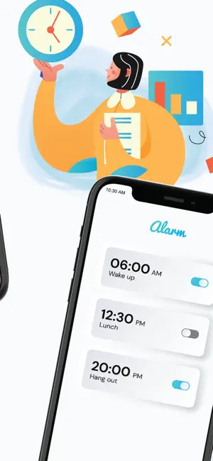 Imágen 3 Alarm Widget: Sounds from Web iphone