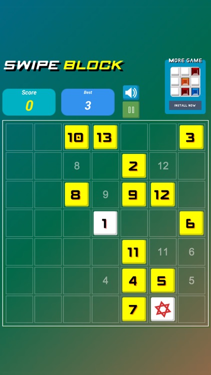 Swipe Block: Number Ascending screenshot-5