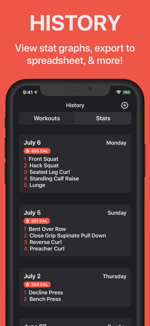 CleanLift - Workout Log(圖5)-速報App