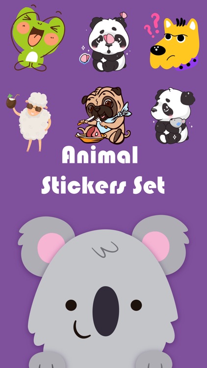 Animal Toon Stickers