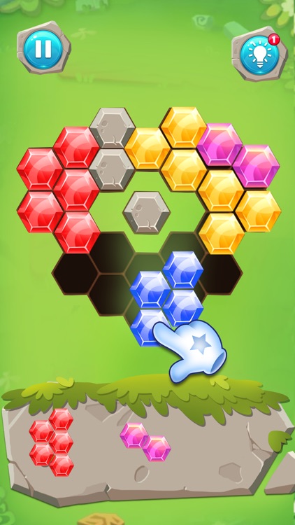 Hexa Block - Jewel Beehive screenshot-4