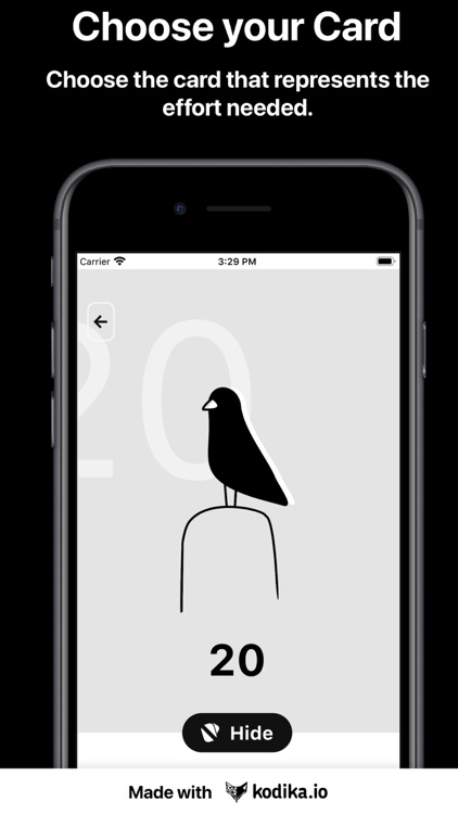 Scrum Card - Agile Poker