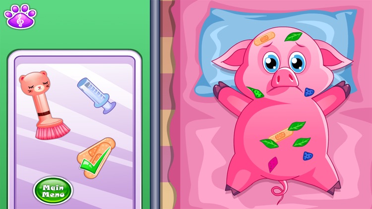 Pet Doctor Animals Caring Game screenshot-4
