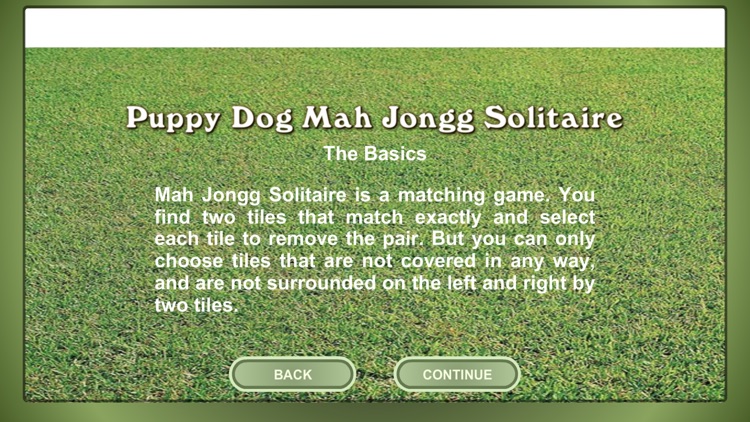 Puppy Dog Mah Jongg Solitaire screenshot-3