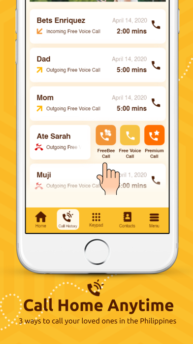 Free Bee Calls screenshot1